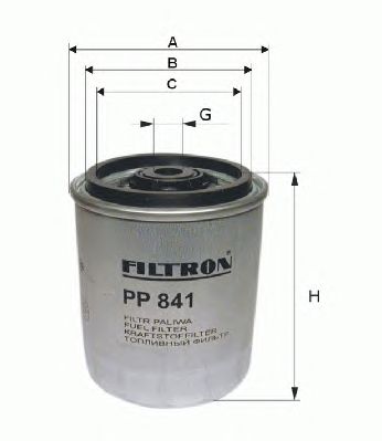 Filtre à carburant PP841
