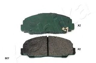 Brake Pad Set, disc brake 50-06-607