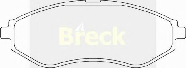 Brake Pad Set, disc brake 23974 00 702 00