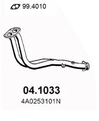 Exhaust Pipe 04.1033