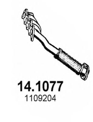 Abgasrohr 14.1077