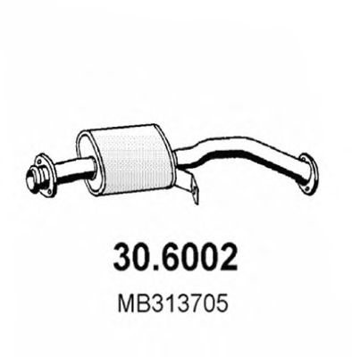 Middle Silencer 30.6002