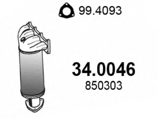 Katalysator 34.0046