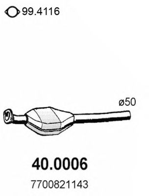 Katalysator 40.0006