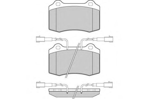 Brake Pad Set, disc brake 12-0979