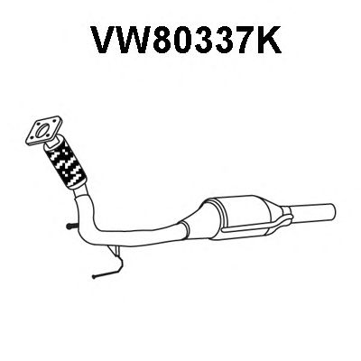 Katalysator VW80337K