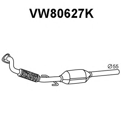 Katalizatör VW80627K