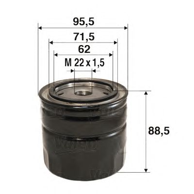 Oliefilter 586097