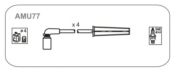 Ignition Cable Kit AMU77