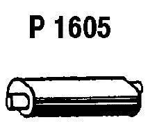 Mittelschalldämpfer P1605