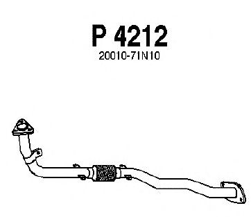 Труба выхлопного газа P4212