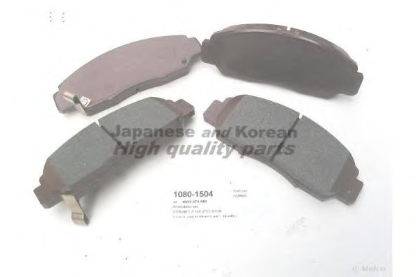 Brake Pad Set, disc brake H025-40