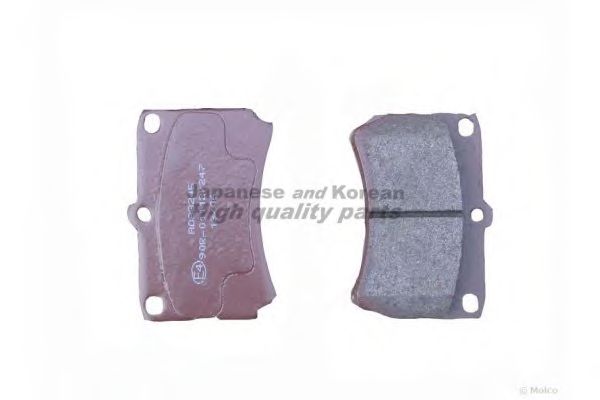 Brake Pad Set, disc brake M045-01