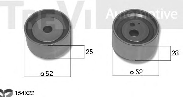 Timing Belt Kit RPK3348D/1