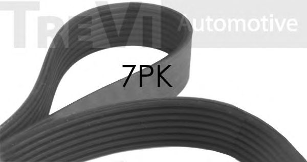 Correia trapezoidal estriada RPK7PK1275
