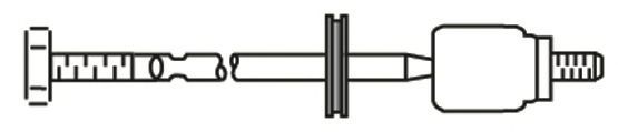 Articulación axial, barra de acoplamiento 2353