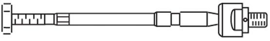 Articulação axial, barra de acoplamento 3867