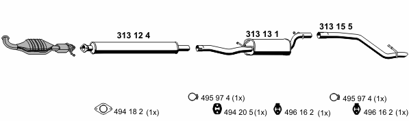 Exhaust System 031050