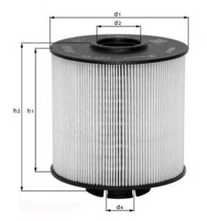 Fuel filter KX 67/2D