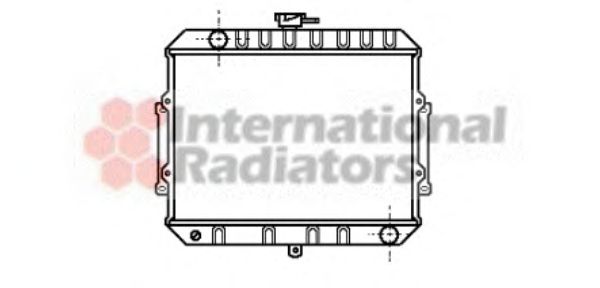 Radiator, engine cooling 32002008