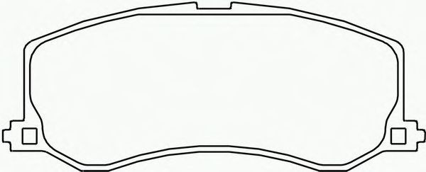 Комплект тормозных колодок, дисковый тормоз P 79 004