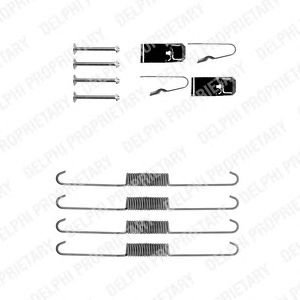 Accessory Kit, brake shoes LY1205