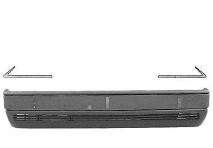 Trim/Protective Strip, bumper 142413