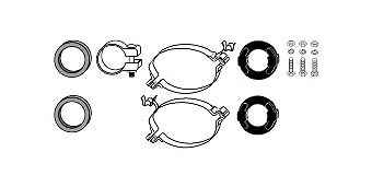 Mounting Kit, exhaust system 82 12 0222