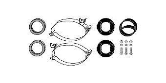 Mounting Kit, exhaust system 82 12 2118