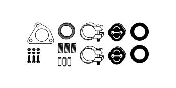 Mounting Kit, exhaust system 82 11 1324