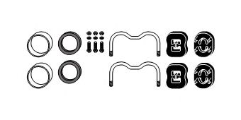Mounting Kit, exhaust system 82 13 6396