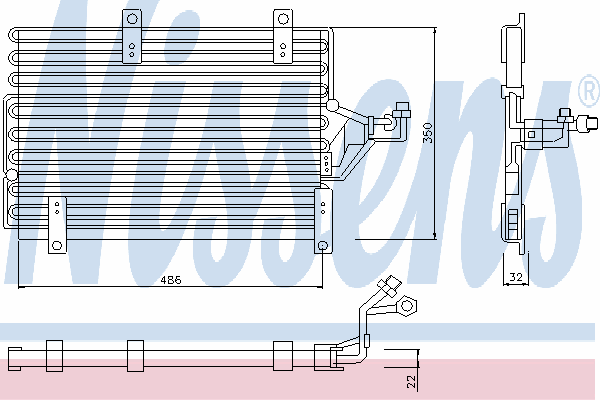 Condensator, airconditioning 94215