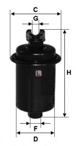 Fuel filter S 1551 B