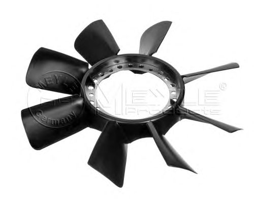 Fan Wheel, engine cooling 100 121 0089