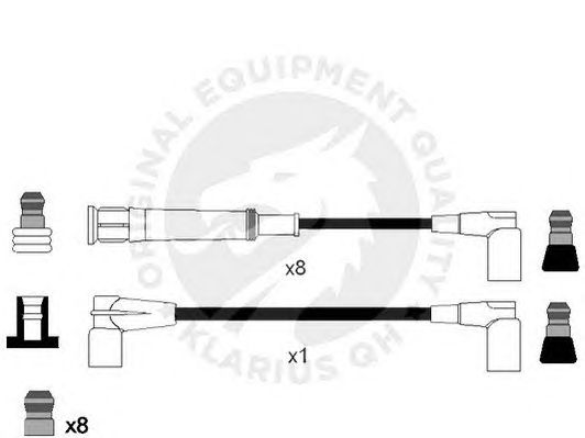 Ignition Cable Kit XC991