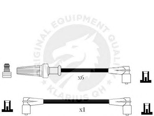 Ignition Cable Kit XC587