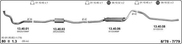 Exhaust System 504000083