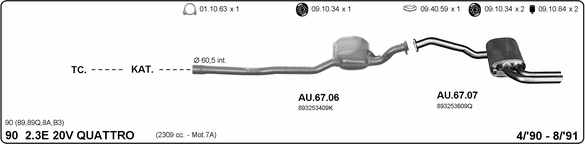 Exhaust System 504000130