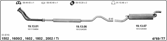 Exhaust System 511000107