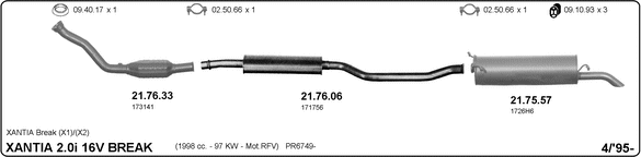 Exhaust System 514000160
