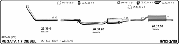 Exhaust System 524000219