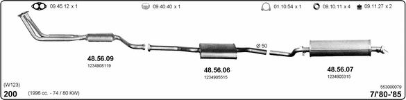 Exhaust System 553000079