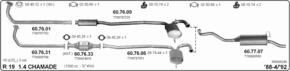 Exhaust System 566000249
