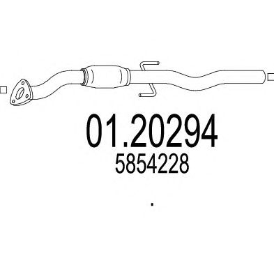 Exhaust Pipe 01.20294