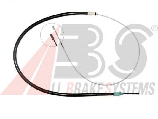 Kabel, parkeringsbremse K16806