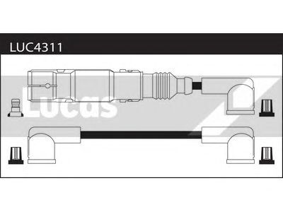 Комплект проводов зажигания LUC4311