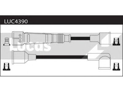 Комплект проводов зажигания LUC4390