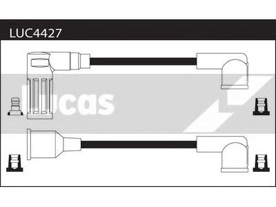 Комплект проводов зажигания LUC4427