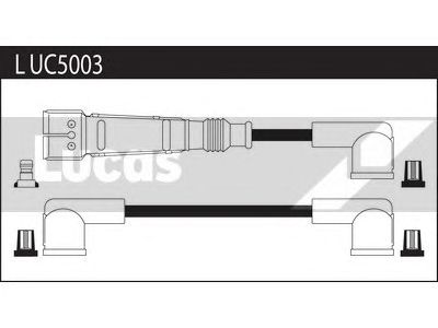 Комплект проводов зажигания LUC5003