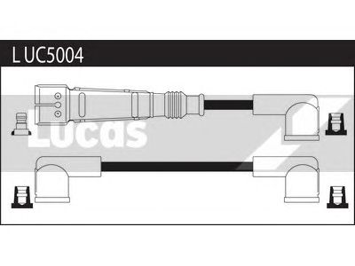 Комплект проводов зажигания LUC5004
